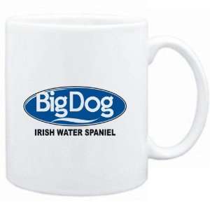    Mug White  BIG DOG  Irish Water Spaniel  Dogs