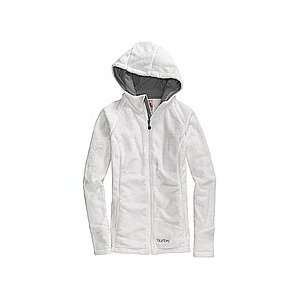 Burton Womens Cora Fleece (Bright White) Medium   Hoodies 2012 