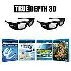 True Depth 3D glasses bundle for DLP LINK displays Includes IMAX 3D 