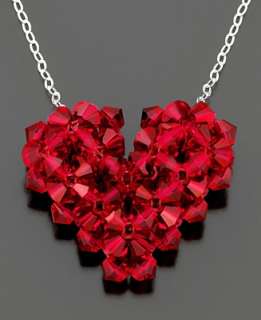 Red Crystal Heart Pendant   Necklaces & Pendants   Jewelry & Watches 