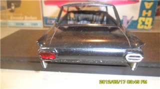 AMT 1/25 62 FORD FAIRLANE BODY (CUSTOM REAR) (PAINTED BLACK) (USED 