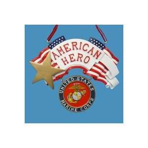  4.25 Marine Corps American Hero Christmas Ornament for 