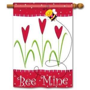  Honey, Bee Mine Double Sided Standard Flag Patio, Lawn 