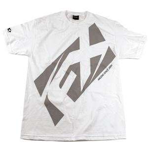  Factory Effex FX Big Icon T Shirt   Medium/White 
