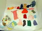 VTG 1960s 70s Barbie Huge 32 Pc Lot Handmade Clothes Dresses Skirts 