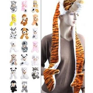 Hat imals Plush Animal Winter Hats with Paws (Collection 4)