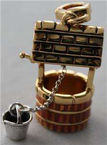 NWT Juicy Couture WISHING WELL CHARM with Working Handle Bucket Make a 