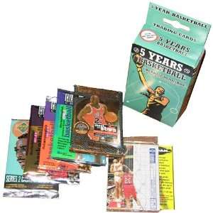  1997 NBA Basketball 5 Years Of NBA Basketball Combo Box 
