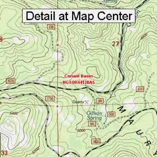   Map   Conant Basin, Oregon (Folded/Waterproof)