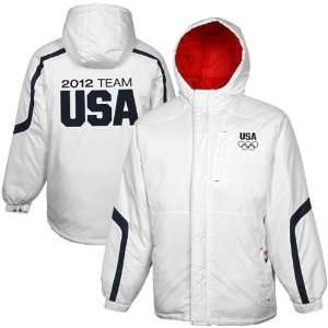  Olympics USA Olympics Heavyweight Full Zip Hoodie Jacket 