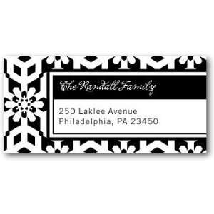  Holiday Return Address Labels   Lattice Snowflakes By 