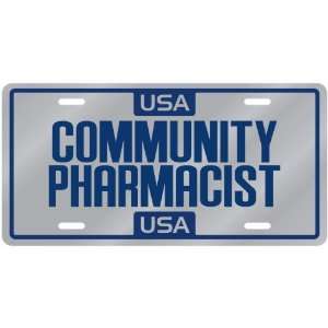  New  Usa Community Pharmacist  License Plate Occupations 