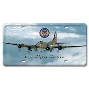  B 17 Flying Fortress License Plate