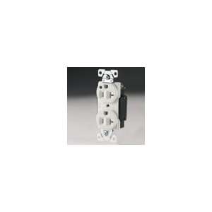  Cooper Wiring 20A 125V Heavy Duty White Receptacle 8300W 
