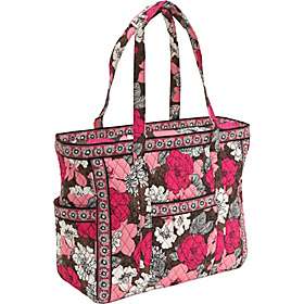 Vera Bradley Get Carried Away Mocha Rouge   