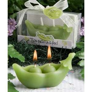  Two Peas in a Pod Candle Favors
