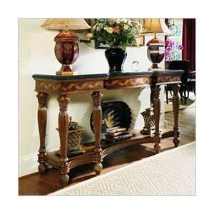  American Drew Bob Mackie Hall Console Table With Black 