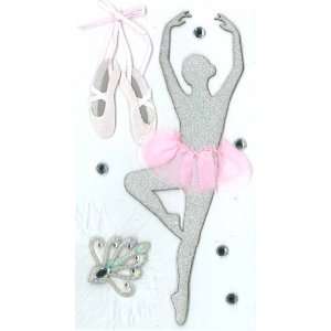  Jolees Boutique Parcel Glitter Ballerina Arts, Crafts 