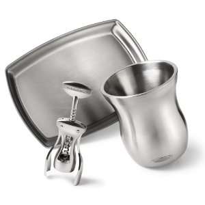  Calphalon Complements Stainless Steel 3 Piece Wine Serving 
