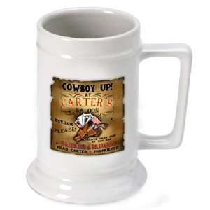   Favors Personalized 16 oz. Saloon Beer Stein