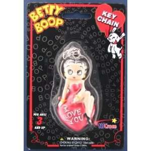  Betty Boop I Love You Figural Key Chain Toys & Games