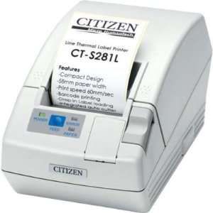  Citizen CT S281 Direct Thermal Printer   Monochrome 