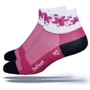 DeFeet Womens AirEator Pink Passion Cycling/Running Socks 