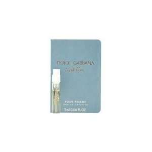  D & G LIGHT BLUE by Dolce & Gabbana EDT VIAL ON CARD MINI Beauty