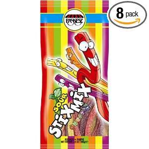 Paskesz Sour Stix Mix, 3.5 Ounce (Pack of 8)  Grocery 