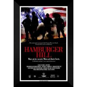  Hamburger Hill 27x40 FRAMED Movie Poster   Style A 1987 