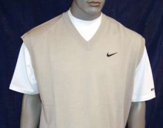 205) 2XL Nike Tiger Woods Collection Merino Wool Tour Vest $75  