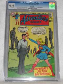 CGC 9.2 Supergirl ADVENTURE COMICS #389 DC White pages  