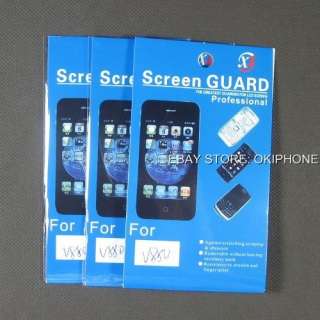 3pcs CLEAR Screen Protector Guard Flim For LCD ZTE Blade V880 U880 