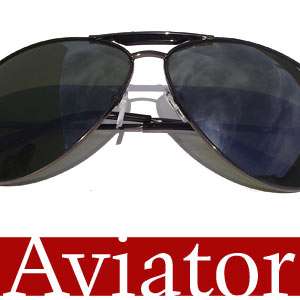 Sport Aviator Sunglasses Fashion Sunnies Black Gold New  