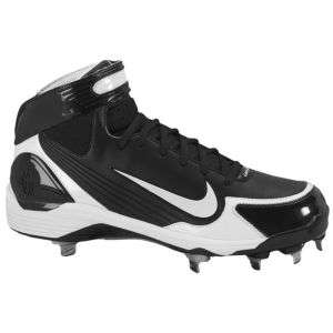 Nike Air Huarache LWP90 Metal   Mens   Baseball   Shoes   Black/White 