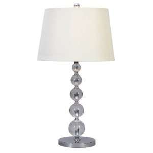  Elegant Metal Glass Lamp