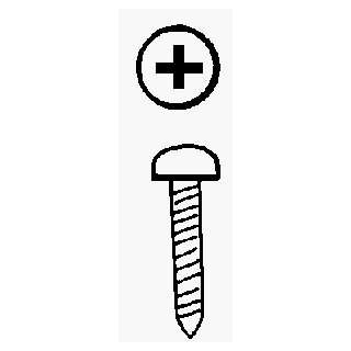  Sheet Metal Screw (125074) Cd/2 x 10