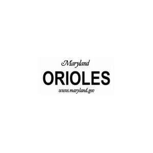  Maryland State Background License Plates Orioles Plate Tag 
