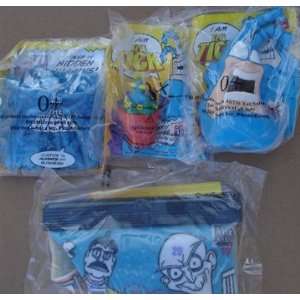   Set Of (4) Toys From 1994 Jack In The Box Kid`s Meal 