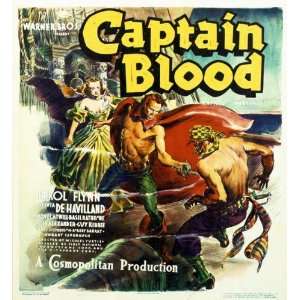  Captain Blood   Movie Poster   27 x 40