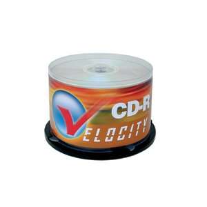  Velocity CDR 52X 80 Minute/700 MB Compact Discs (50 
