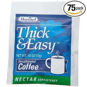 Hormel Drink Thick & Easy Decaffeinated Coffee (Nectar Consistency), 0 