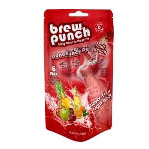 Brew Punch Fruit Punch 6 Pack (x2)  Grocery & Gourmet Food
