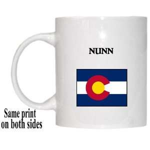  US State Flag   NUNN, Colorado (CO) Mug 