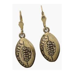  RUGBY MATCH BALL EARRINGS
