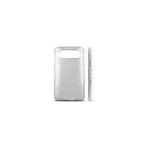  Htc HD7 Lattice Back cover/protector (White) Cell Phones 