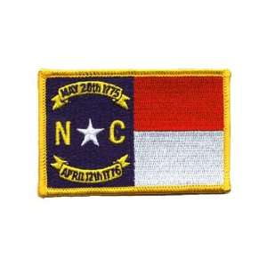  North Carolina State Flag Patch 