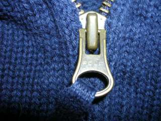 Polo Ralph Lauren Girls Kids Long Sleeved Knitted Navy Blue Knit 
