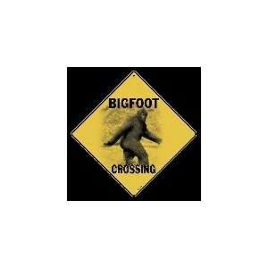 12 Square All Metal Bigfoot Crossing Sign