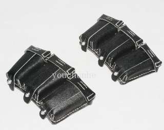PAIR WWII GERMAN 98K LEATHER AMMO POUCH  31099  
